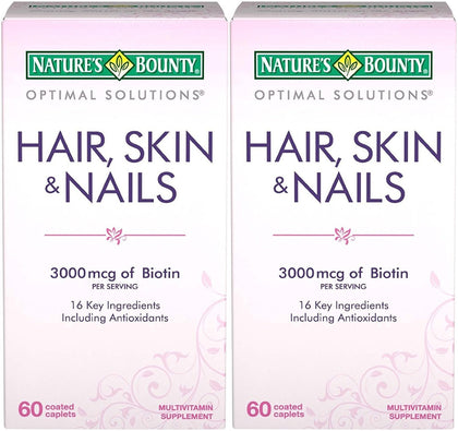 Nature's Bounty Optimal Solutions 120 comprimés vue avant