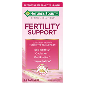 Nature's Bounty Optimal Solutions Soutien Fertilité 90 capsules vue de face