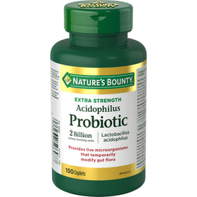 Nature's Bounty Probiotique Acidophilus 150 comprimés à croquer, vue avant