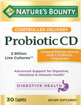 Nature's Bounty Probiotique Contrôlé 30 comprimés - vue avant