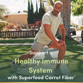 Nature's Bounty Superfoods Plus daily wellness, capsules sur fond blanc