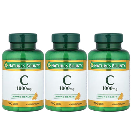 Nature's Bounty Vitamine C 1000 mg bouteille de 100 comprimés