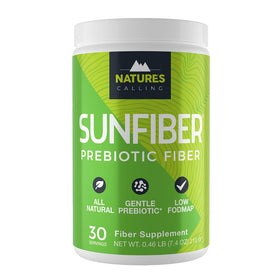 NATURE'S CALLING Sunfiber Fibre Soluble 30 Portions emballage avant