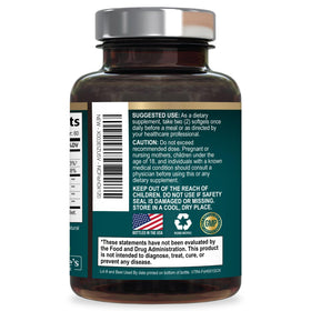 Nature's Choice Huile de Poisson Omega 3 2400mg avec un verre d'eau
