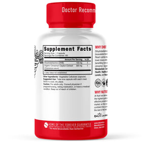 Nature's Fusions Dihydroberberine 100mg capsules en vue de près