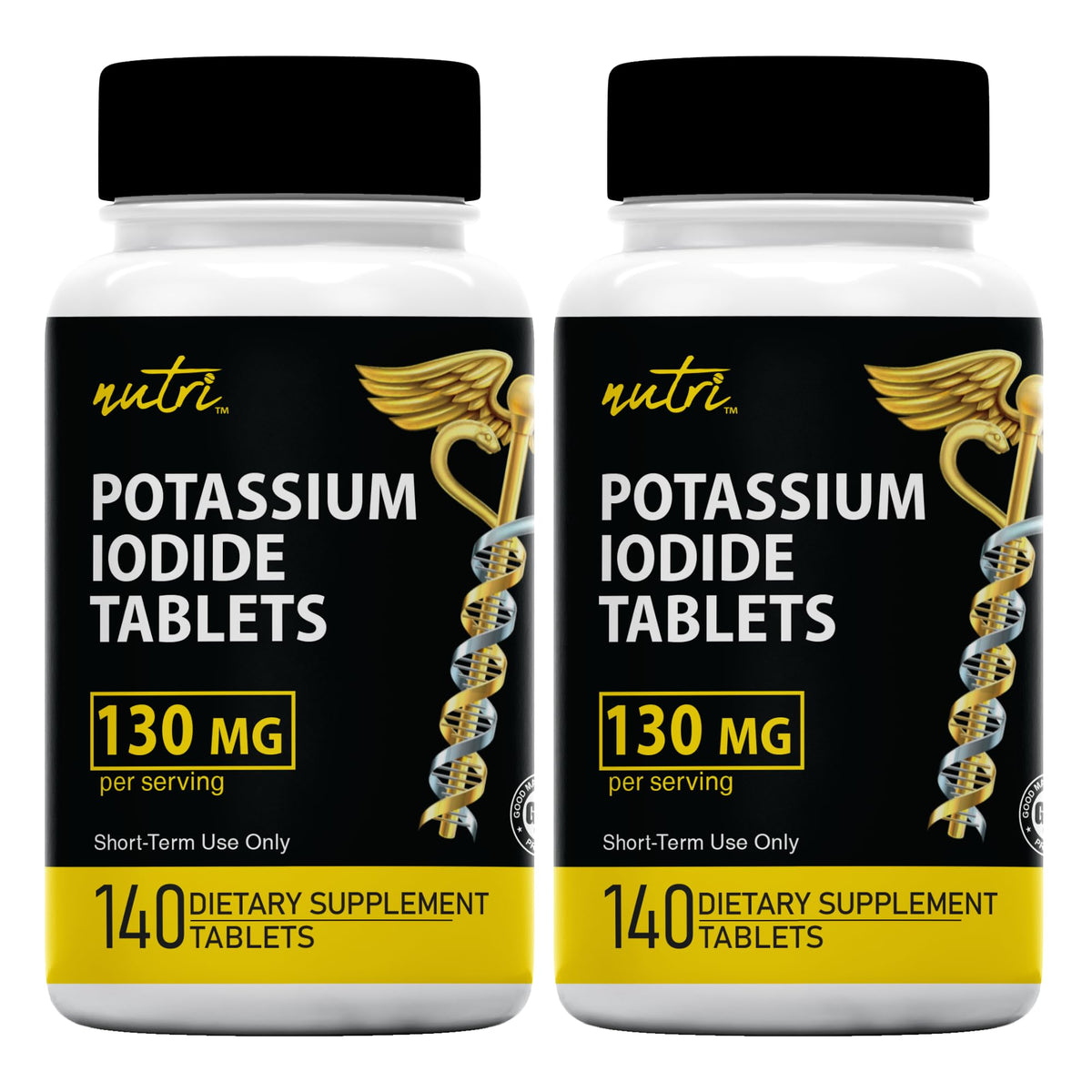 Nature's Fusions Tablettes de Potassium Iodure 130mg - vue avant