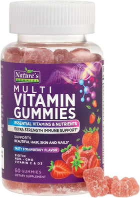 Nature's Gummies Gélules Multivitamines 60 Gummies vue de face