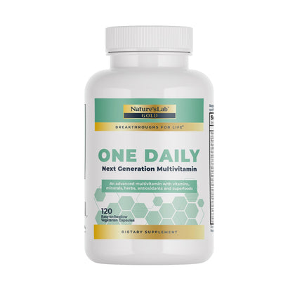 Nature's Lab Multivitamines Quotidiennes capsules 60 comptées, vue de face