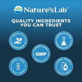 Nature's Lab Multivitamines Quotidiennes, présentation du produit sur fond neutre