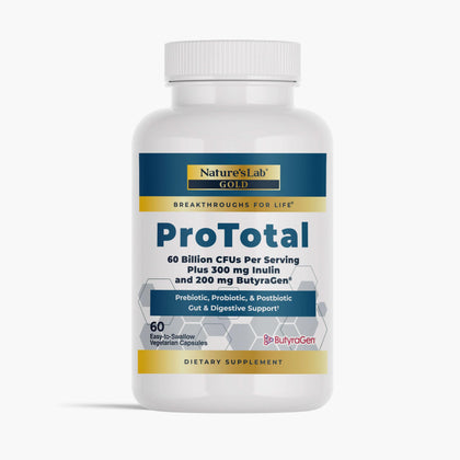 Nature's Lab ProTotal 60 Milliards CFU Probiotique boîte avant
