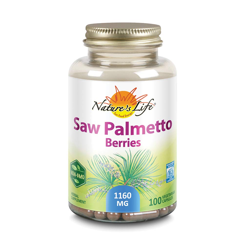 Nature's Life Baies de Saw Palmetto 1160 mg - gélules végétariennes