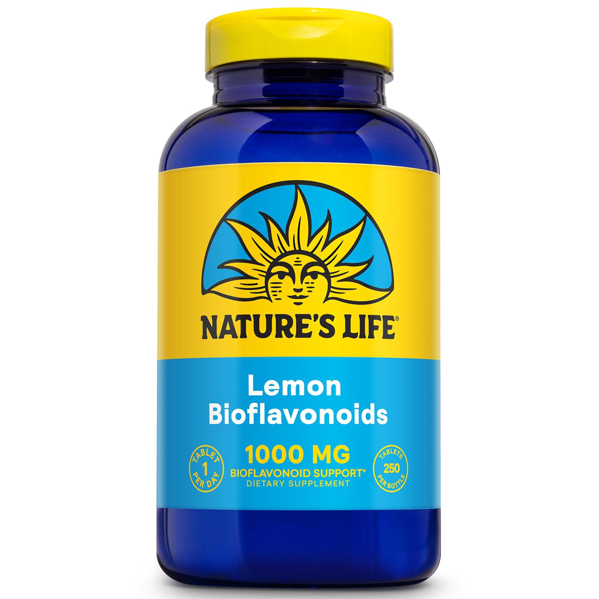 Nature's Life Bioflavonoïdes de Citron 1000mg, emballage avant