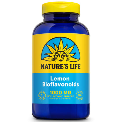 Nature's Life Bioflavonoïdes de Citron 1000mg, emballage avant