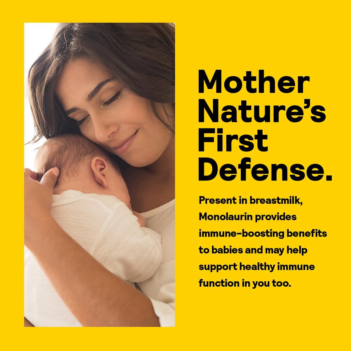 Nature's Life Monolaurin 1000 mg gélules végétariennes avec étiquette