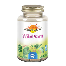 Nature's Life Wild Yam 1000 mg complément alimentaire vue avant