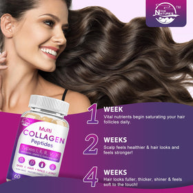 Nature's live Multi Collagen Peptides Softgel ingredients list