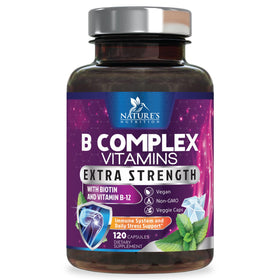 Nature's Nutrition B Complex 120 capsules vue avant