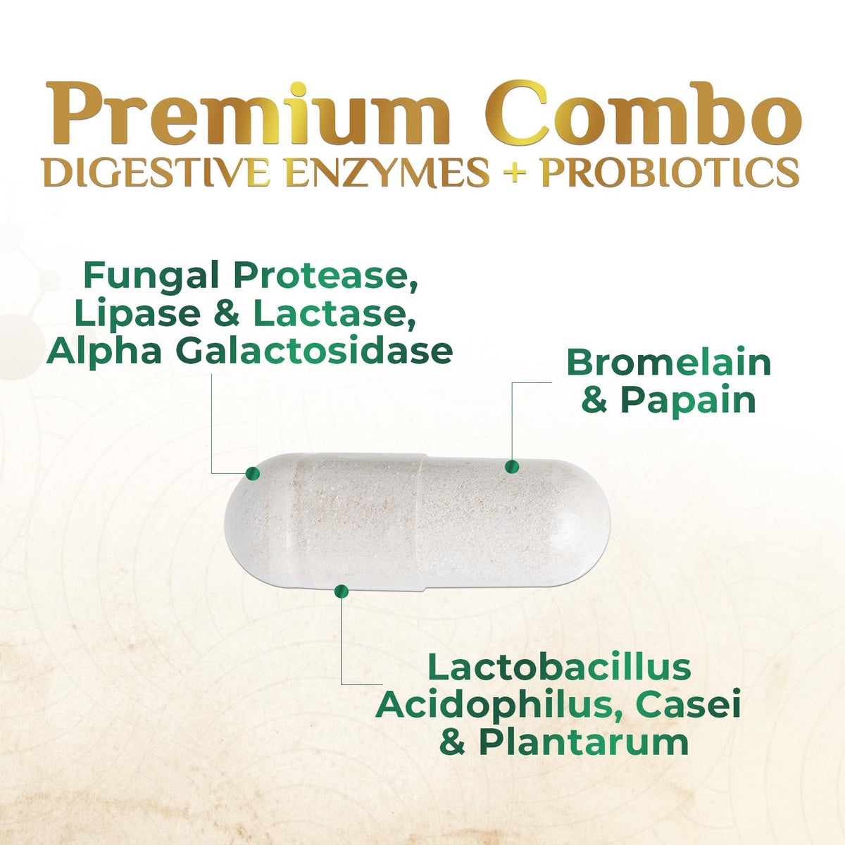 Nature's Nutrition Complément Alimentaire Multi-Enzymes - prise de capsules