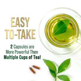 Nature's Nutrition Extrait de Thé Vert 1000 mg sur table