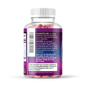 Nature's Nutrition Gummies Calcium SANS Sucre gummies dans un bol