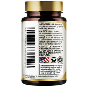 Nature's Nutrition Probiotiques 100 Milliards CFU 60 Capsules dans un environnement de cuisine
