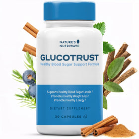 Nature's NutriWave Glucotrust capsules vue de face