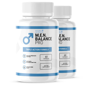Nature’s NutriWave Men Balance Pro 60 capsules vue de face