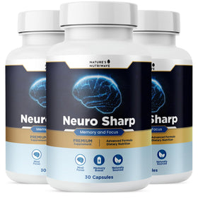 Nature’s NutriWave Neuro Sharp 30 capsules vue avant