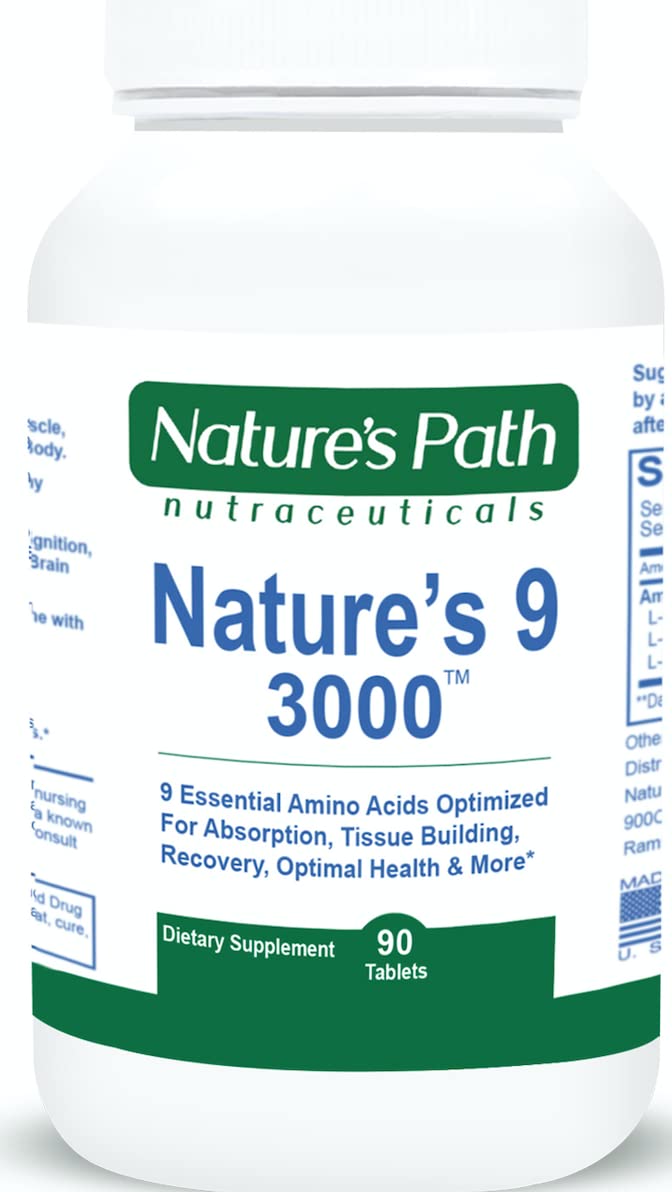 NATURE'S PATH NUTRACEUTICALS Complément Amino Acides Essentiels 3000mg, emballage avant