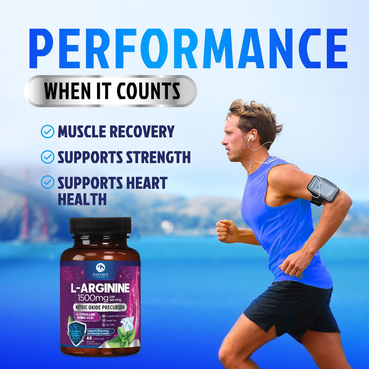 Nature's Peak L-Arginine Complex ingredients list