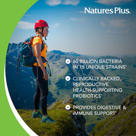 Nature's Plus GI Natural Probiotic Women 30 capsules côté