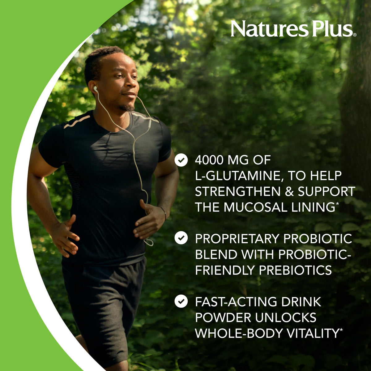 Nature's Plus GI Natural Total daily Wellness 204g poudre avec cuillère