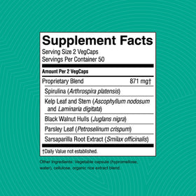 Nature's Sunshine Activateur Thyroïdien 100 Capsules emballage