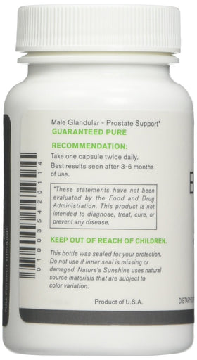 Nature's Sunshine Equolibrium capsules sur fond blanc