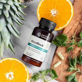 Nature's Sunshine HistaBlock 90 capsules vue arrière de l'emballage