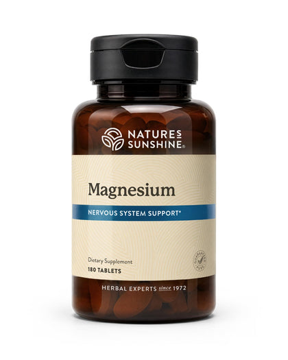 Nature's Sunshine Magnésium 250 mg 180 comprimés en boîte