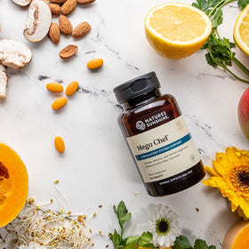 Nature's Sunshine Mega-Chel avec des ingrédients naturels