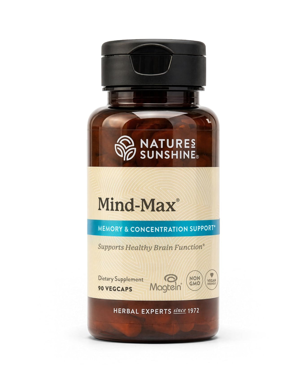 Nature's Sunshine Mind-Max 90 Capsules vue de face