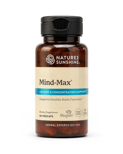 Nature's Sunshine Mind-Max 90 Capsules vue de face