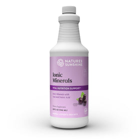 Nature's Sunshine Minéraux Ionique Acai 32 Fl Oz vue avant