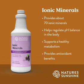 Nature's Sunshine Minéraux Ionique Acai en utilisation quotidienne