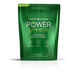 Nature's Sunshine Power Greens 499g vue de face