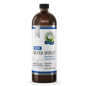 Nature's Sunshine Silver Shield Liquide 20ppm 480ml vue avant