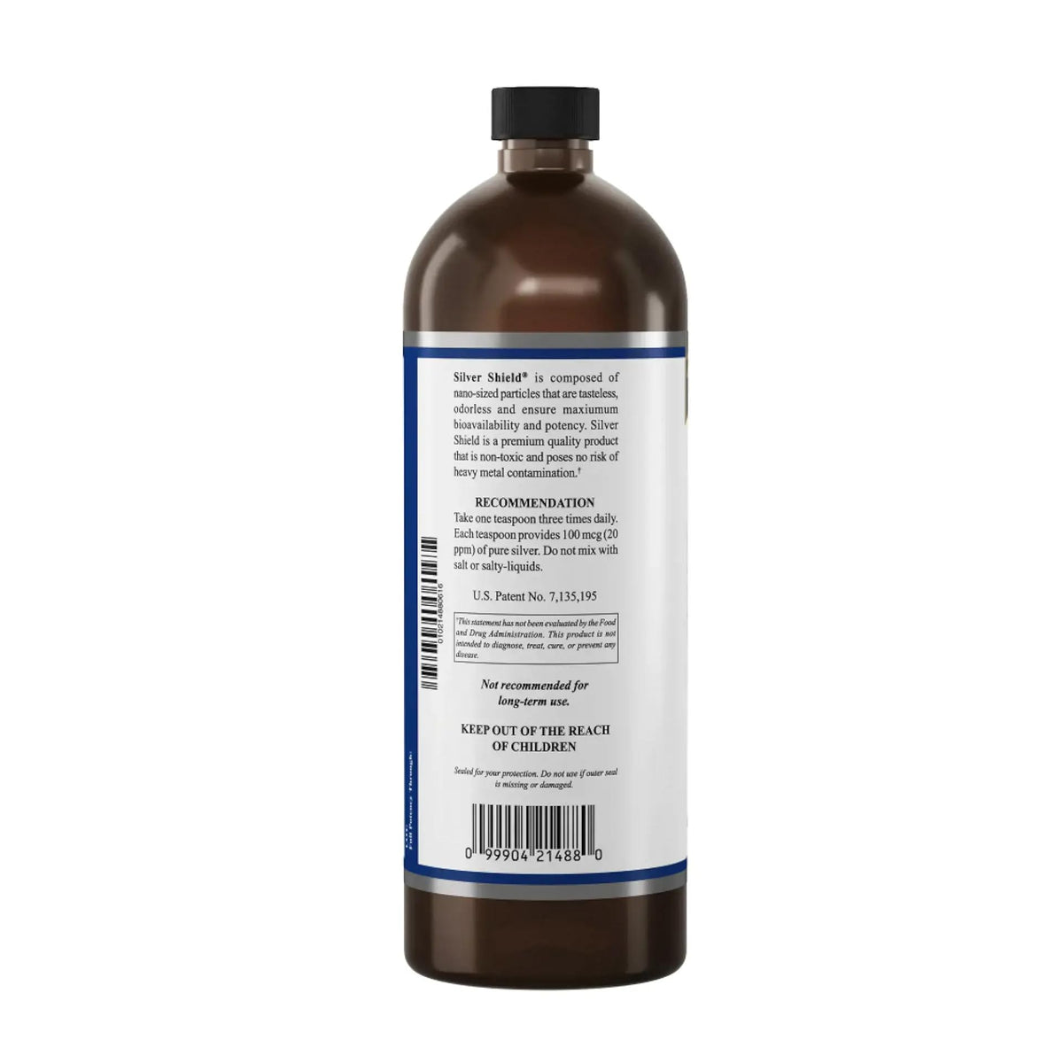 Nature's Sunshine Silver Shield Liquide avec cuillère doseuse