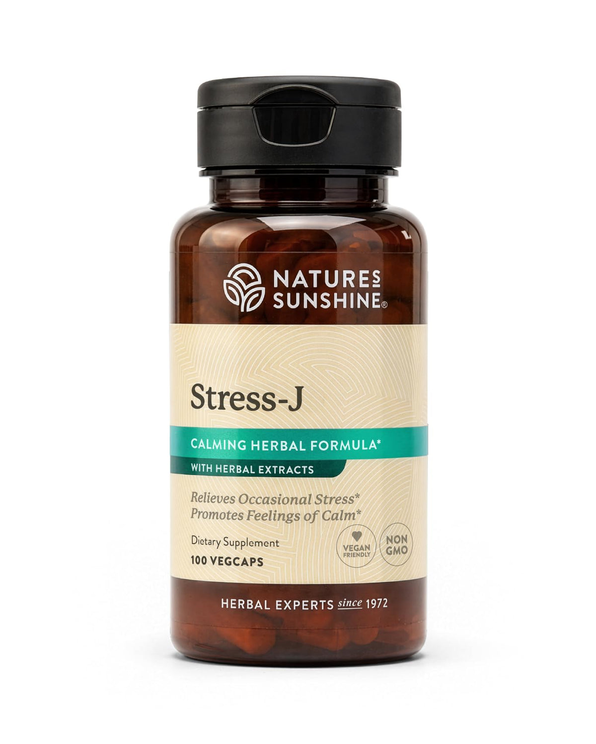 Nature's Sunshine Stress-J 100 capsules vue de face