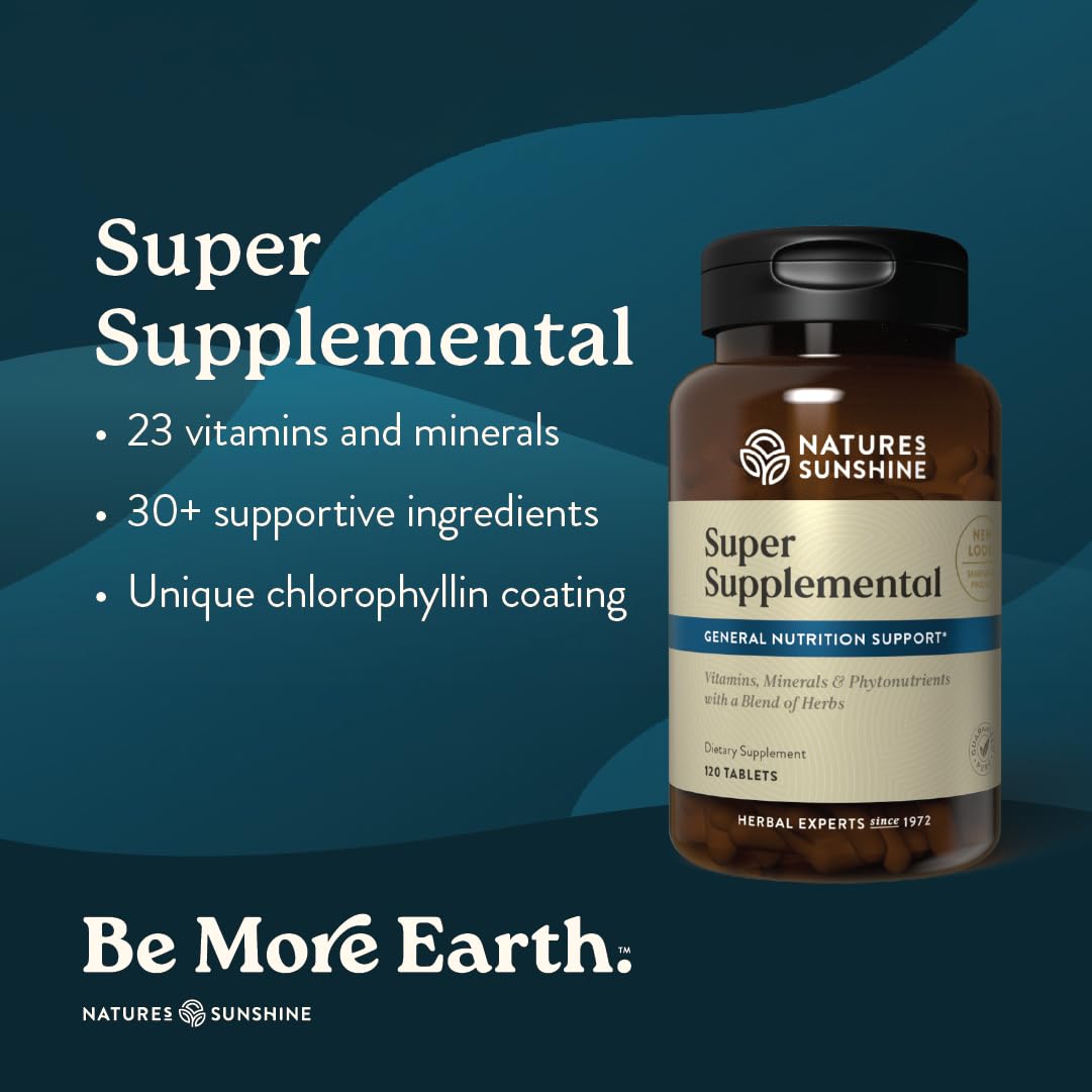 Nature's Sunshine Super Supplemental détails des ingrédients