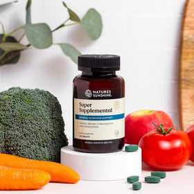 Nature's Sunshine Super Supplemental emballage et dosage