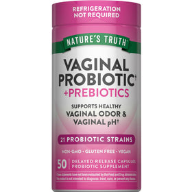 Nature's Truth 50 capsules de probiotiques pour femmes, vue de face