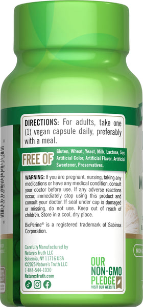 Nature's Truth capsules de champignon Lion, en milieu de vie