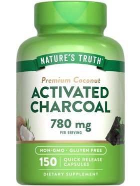 Nature's Truth Capsules de Charbon Actif 780 mg - vue avant
